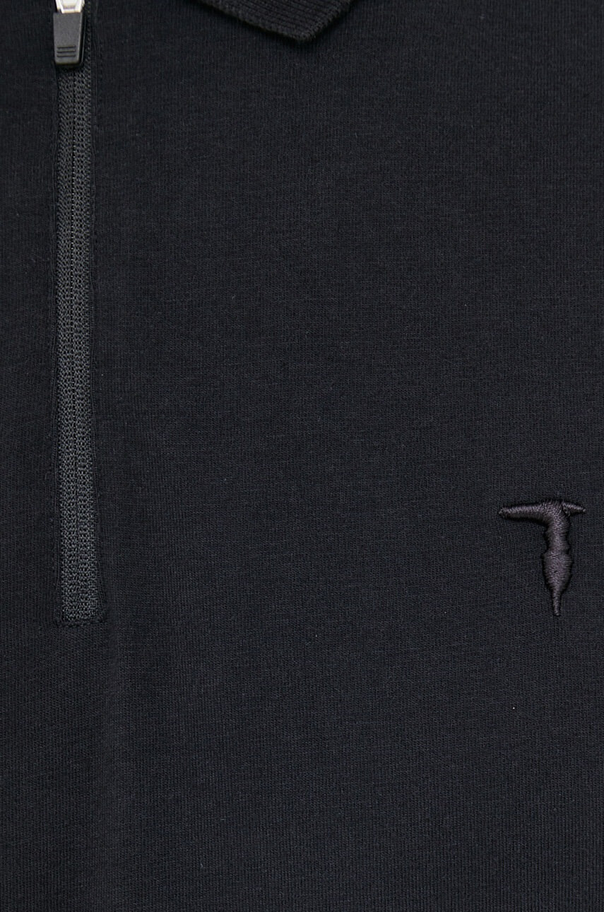 Trussardi Памучна блуза с дълги ръкави - Pepit.bg
