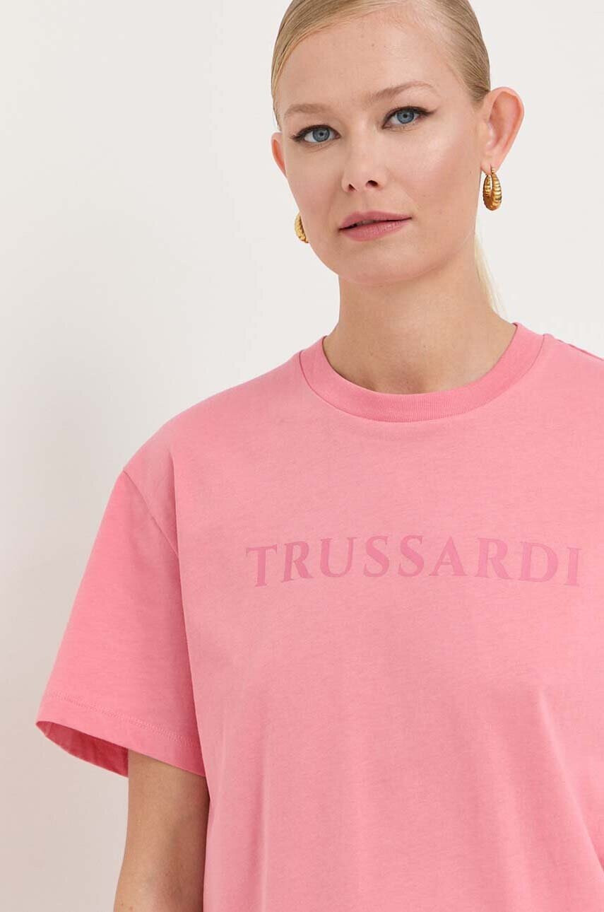 Trussardi Памучна тениска - Pepit.bg