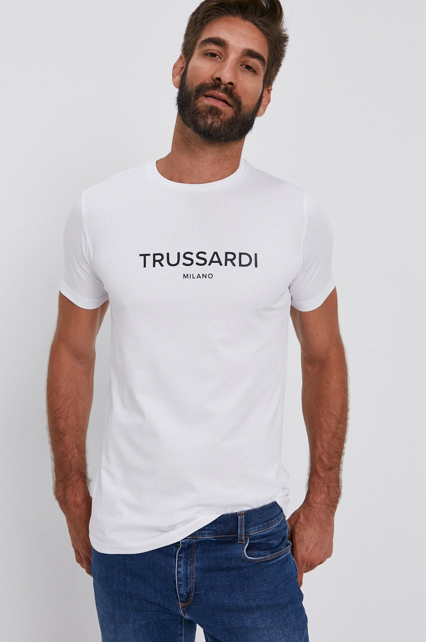 Trussardi Памучна тениска - Pepit.bg