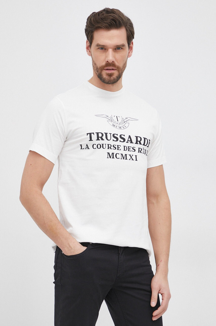 Trussardi Памучна тениска - Pepit.bg