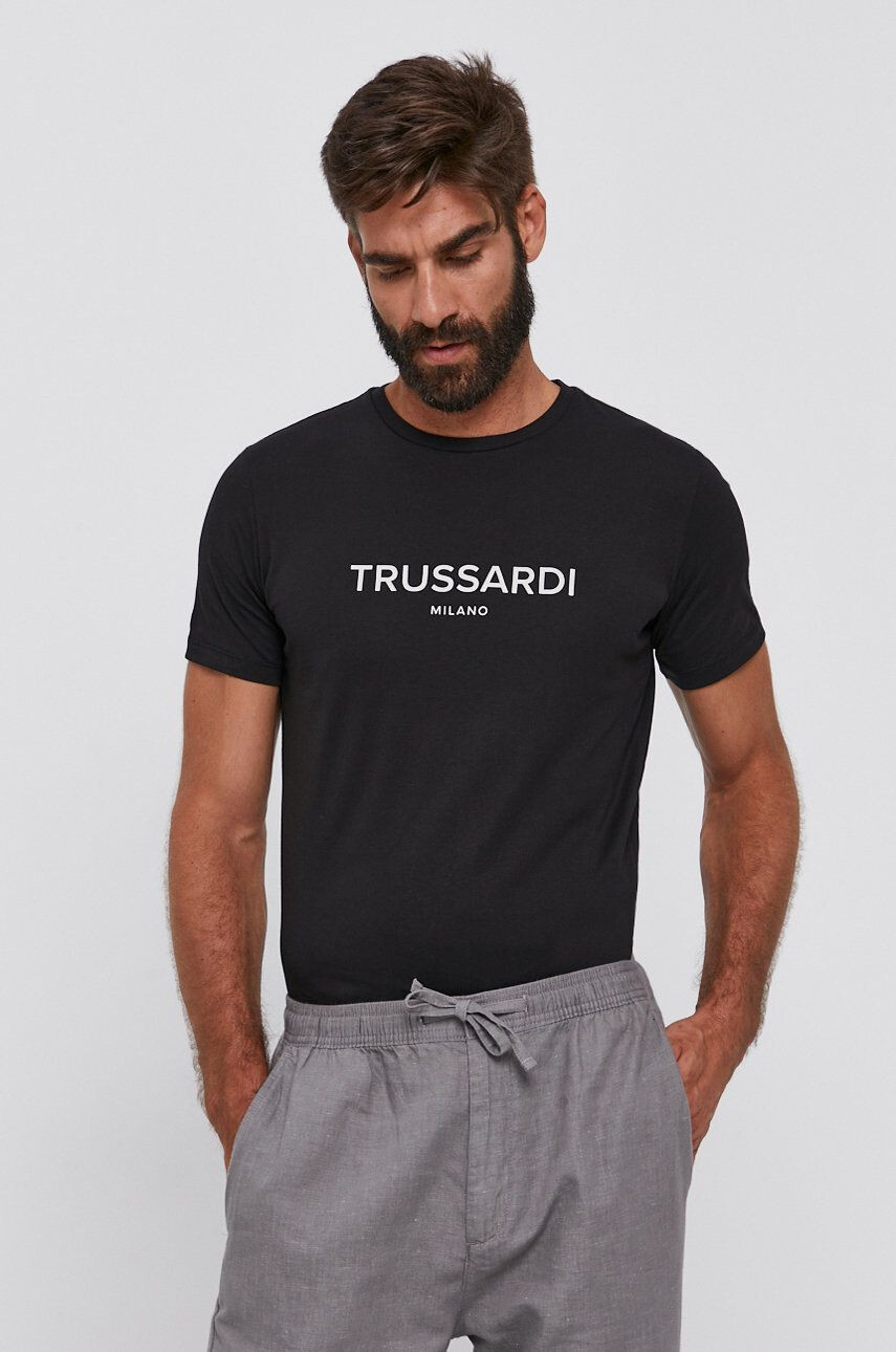 Trussardi Памучна тениска - Pepit.bg