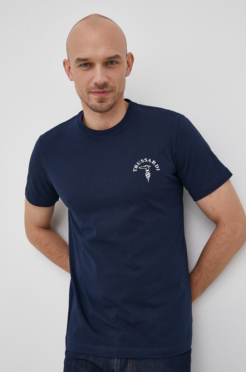 Trussardi Памучна тениска - Pepit.bg
