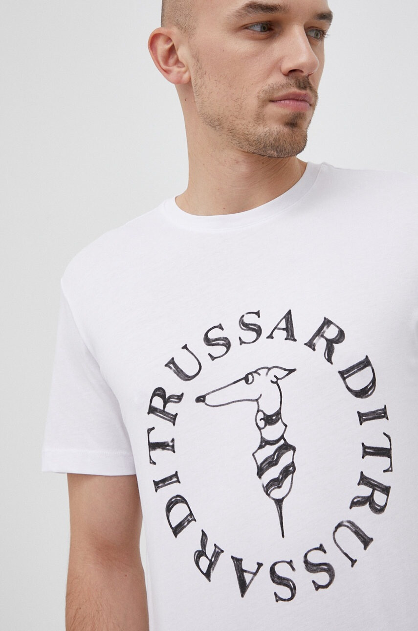 Trussardi Памучна тениска - Pepit.bg
