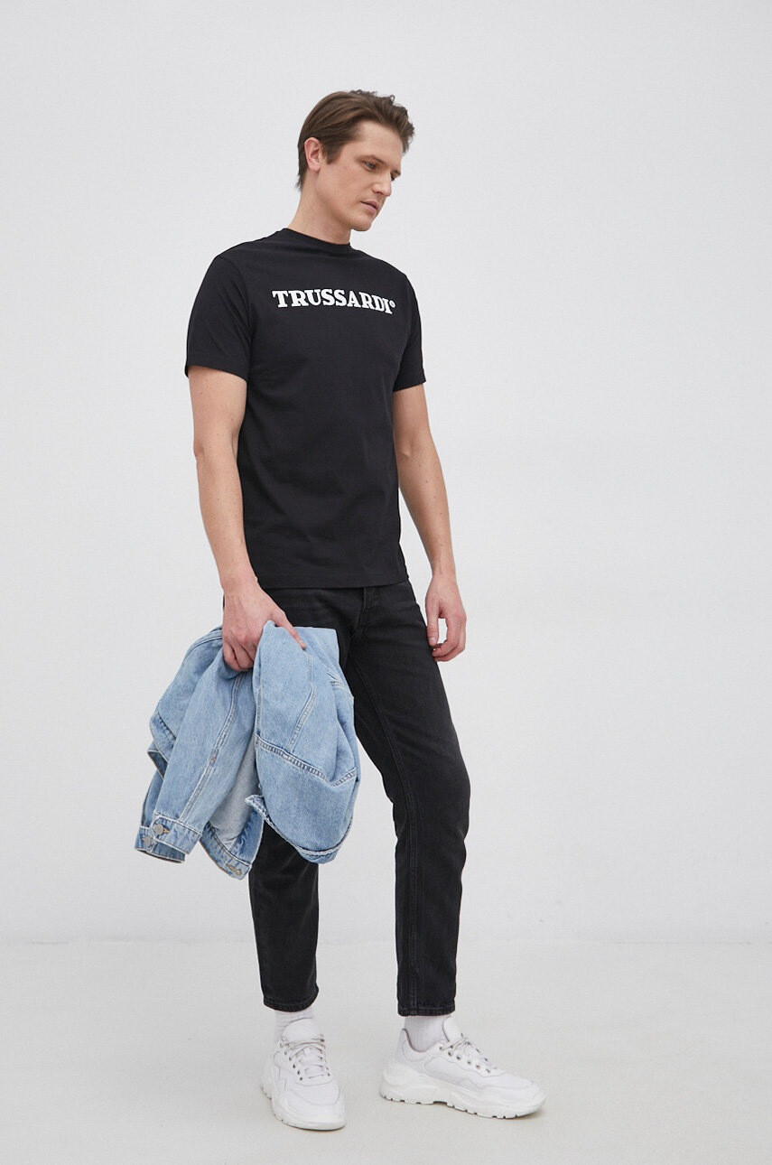 Trussardi Памучна тениска - Pepit.bg