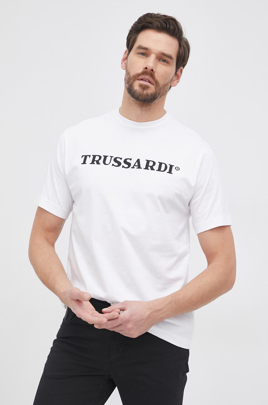 Trussardi Памучна тениска - Pepit.bg