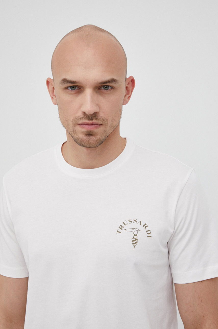 Trussardi Памучна тениска - Pepit.bg