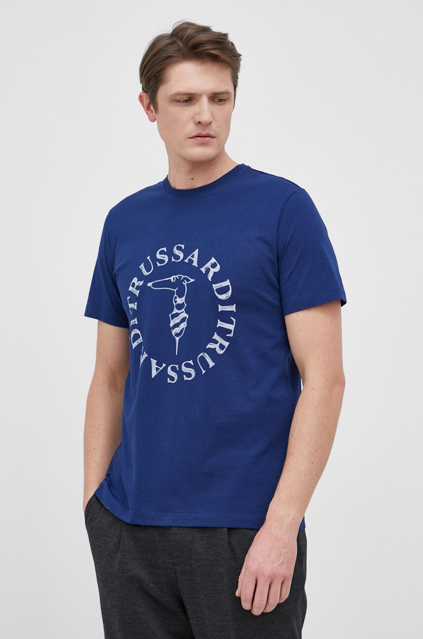 Trussardi Памучна тениска - Pepit.bg