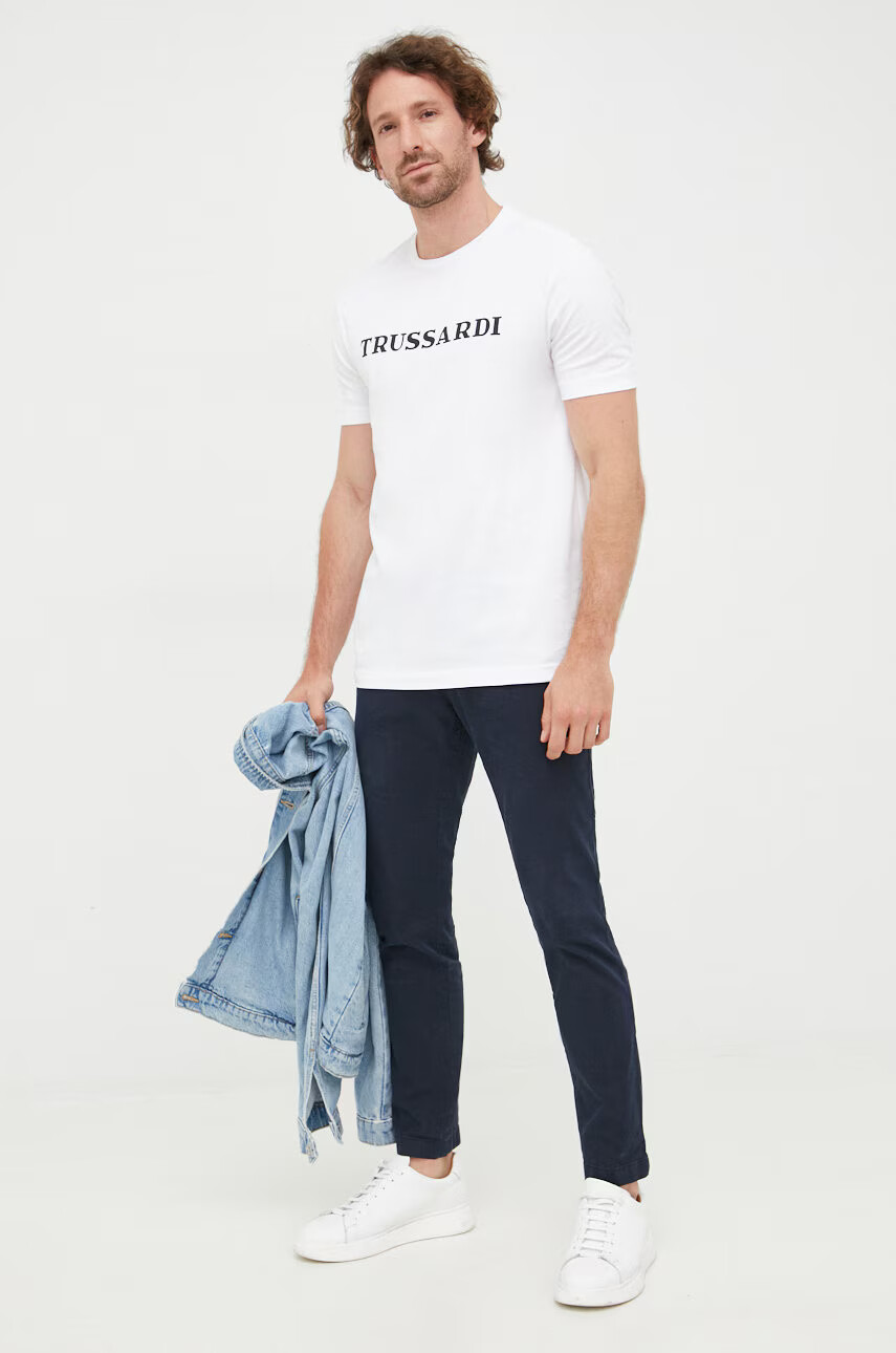 Trussardi Памучна тениска - Pepit.bg
