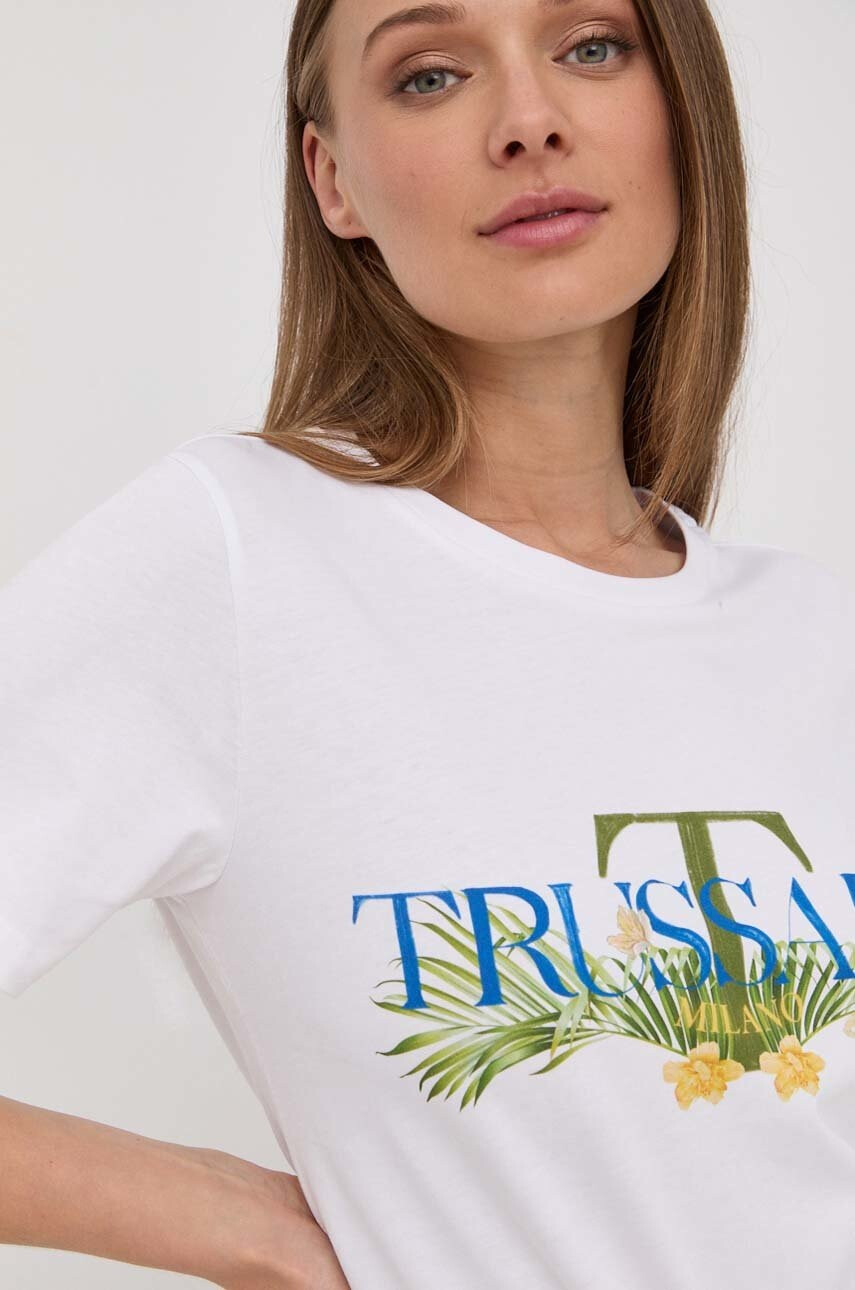 Trussardi Памучна тениска - Pepit.bg