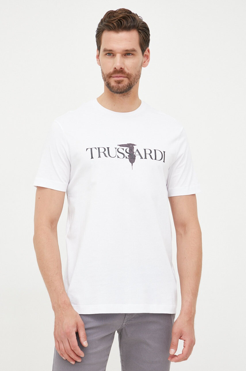 Trussardi Памучна тениска - Pepit.bg
