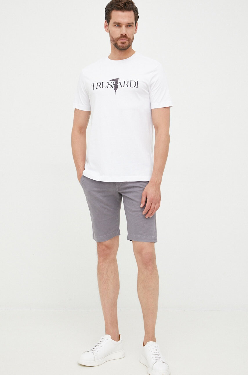 Trussardi Памучна тениска - Pepit.bg