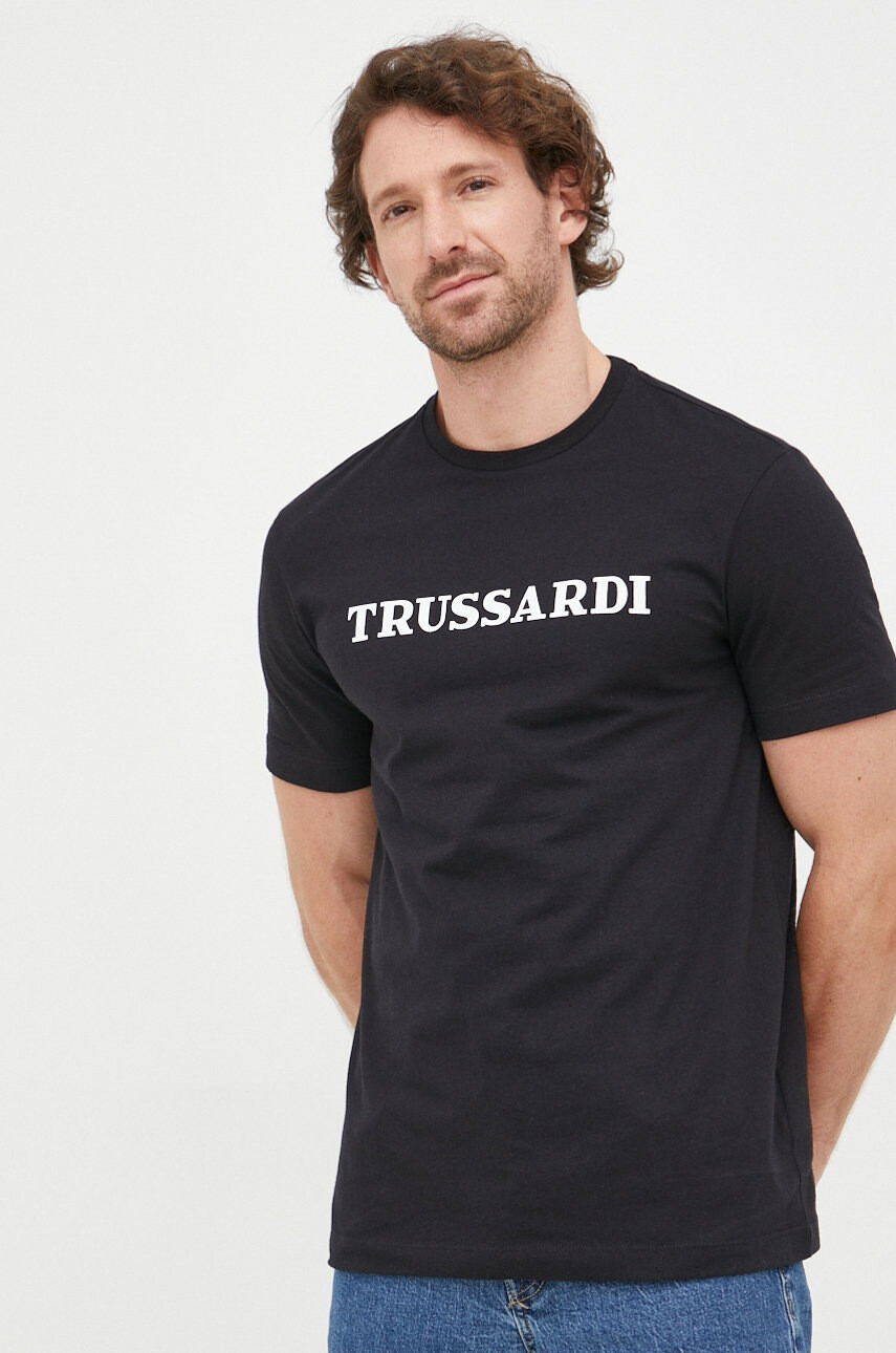 Trussardi Памучна тениска - Pepit.bg