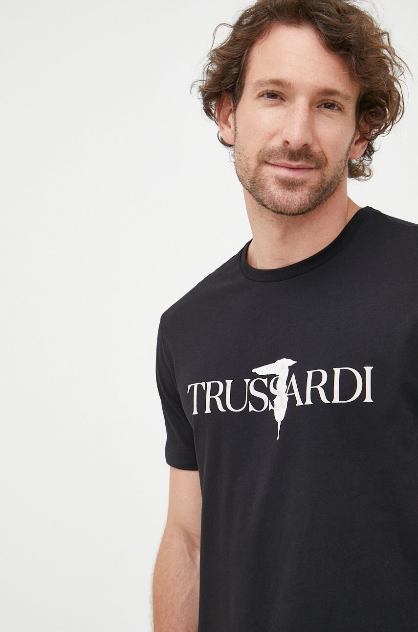 Trussardi Памучна тениска - Pepit.bg