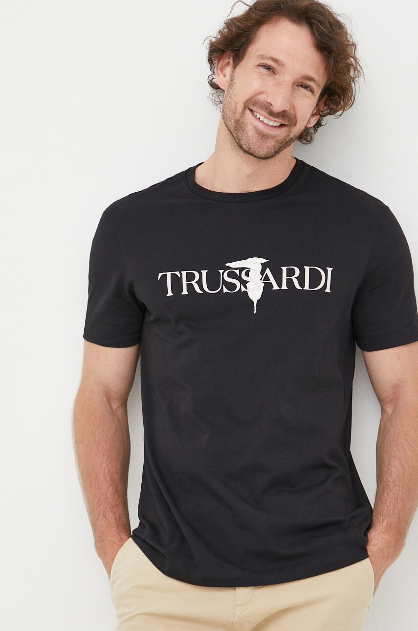 Trussardi Памучна тениска - Pepit.bg