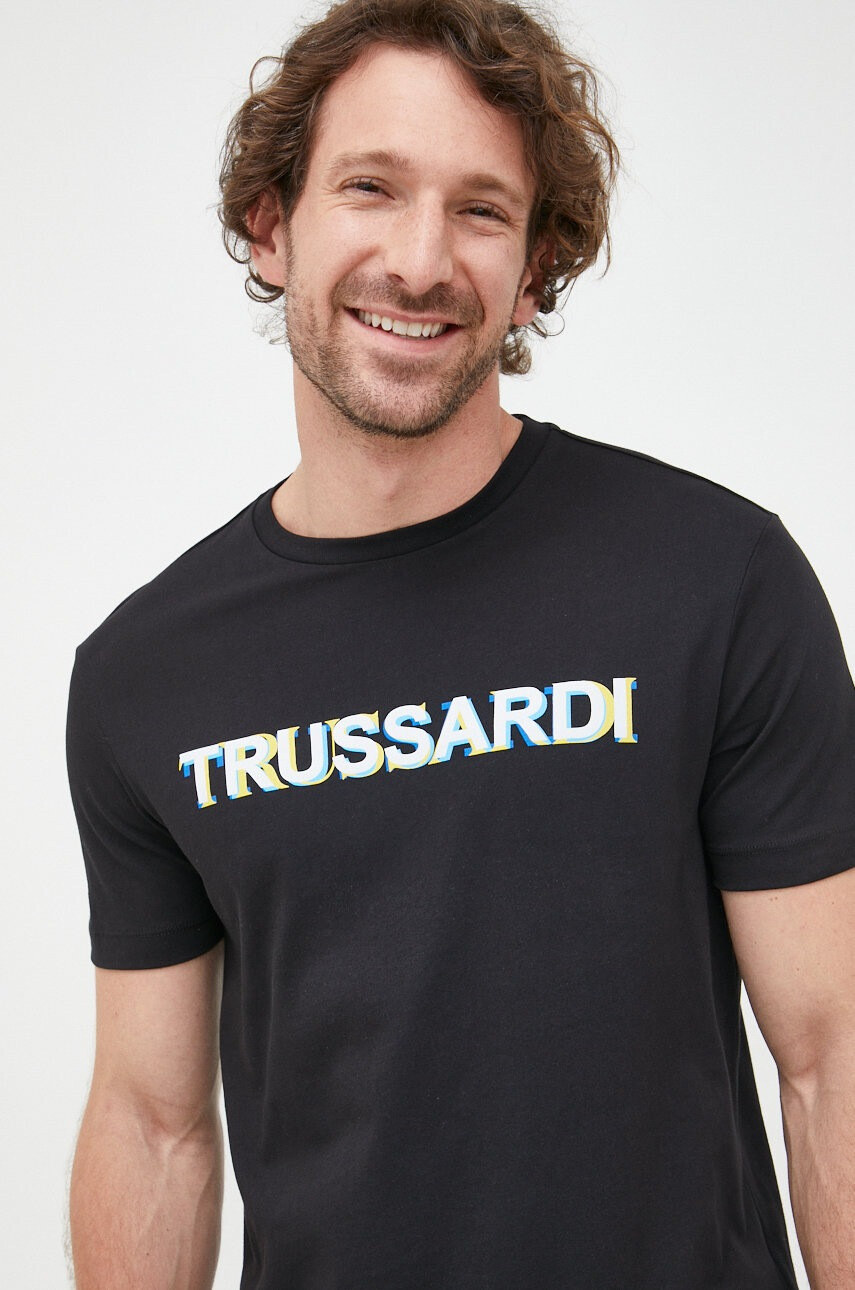 Trussardi Памучна тениска - Pepit.bg