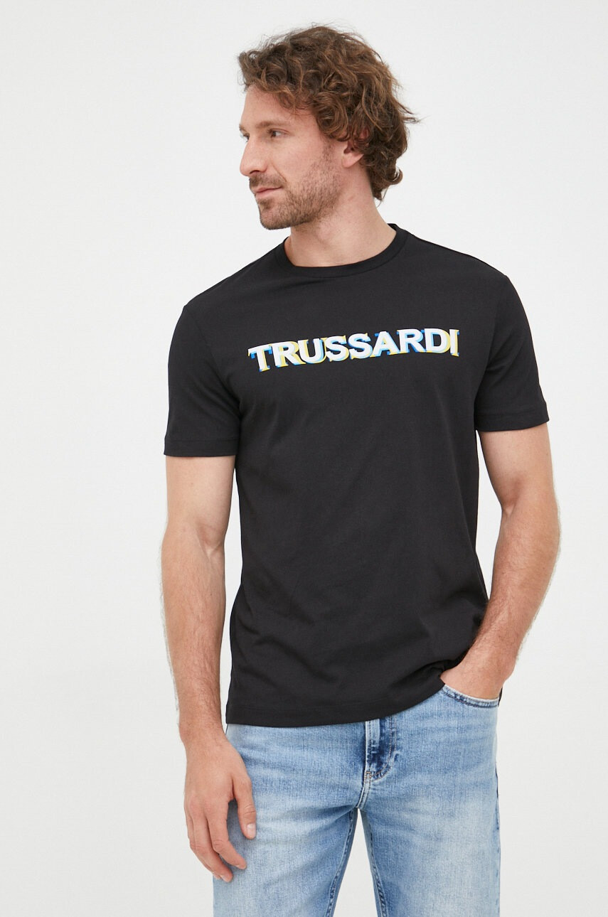 Trussardi Памучна тениска - Pepit.bg