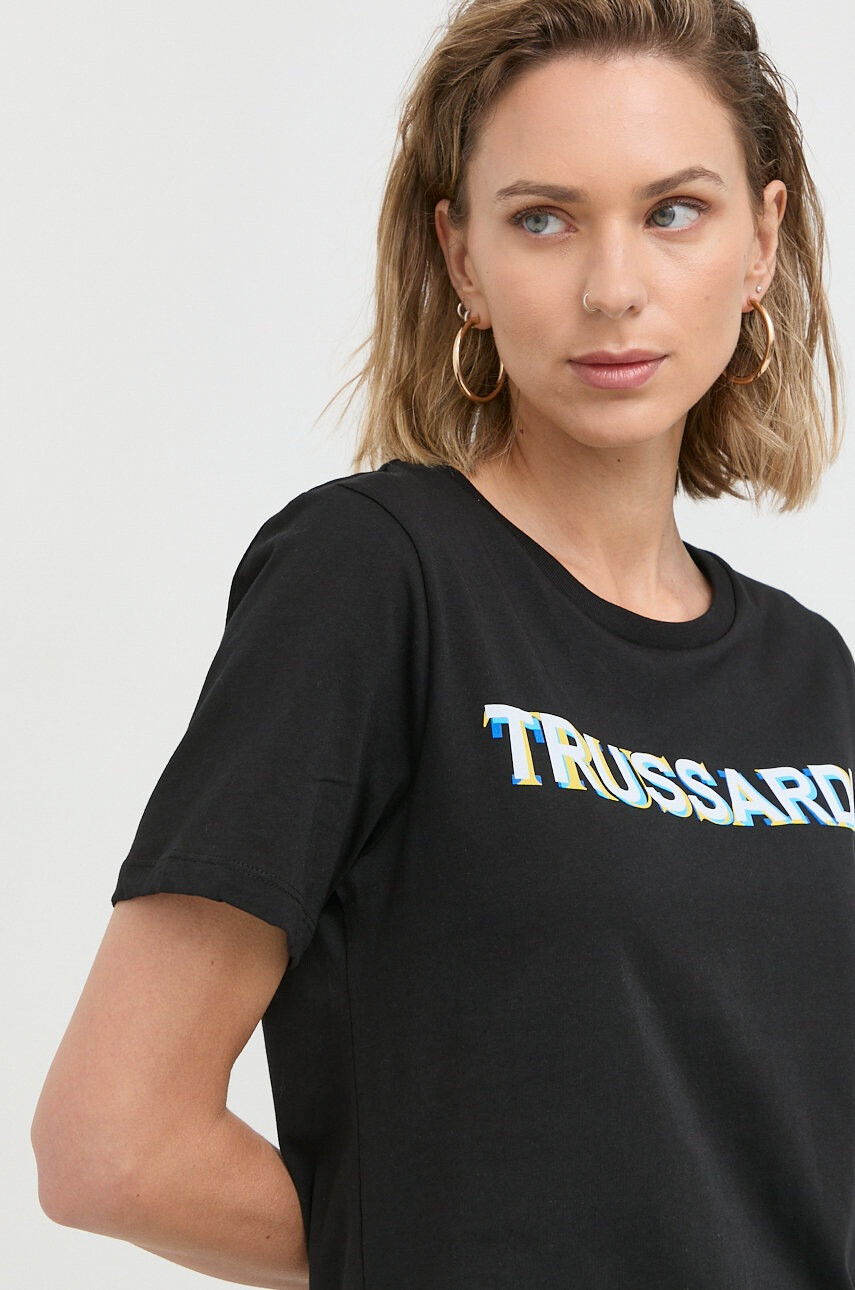 Trussardi Памучна тениска - Pepit.bg