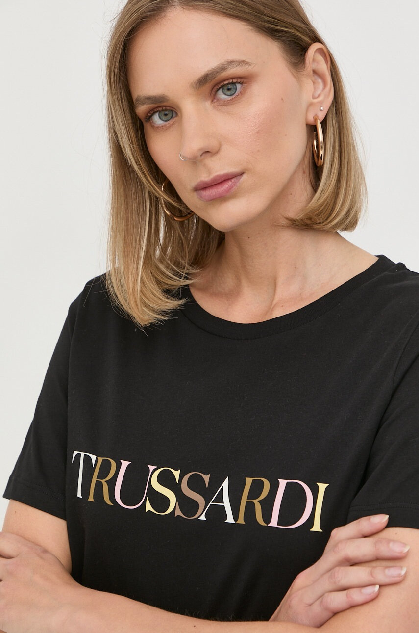 Trussardi Памучна тениска - Pepit.bg