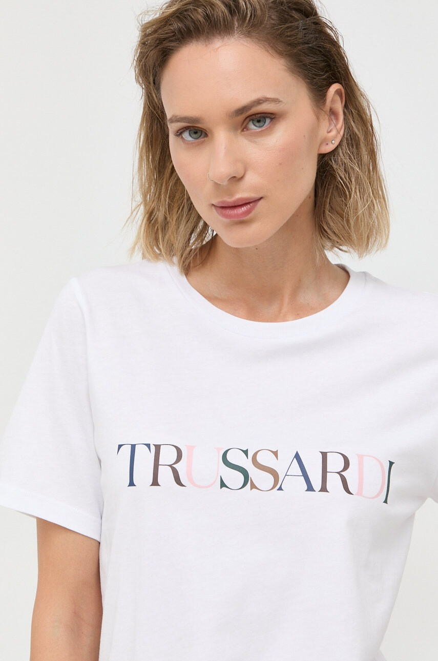 Trussardi Памучна тениска - Pepit.bg