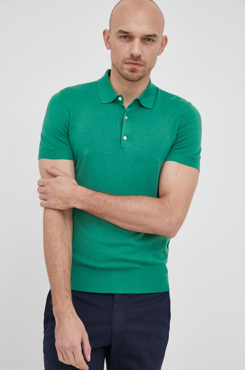 Trussardi Тениска с яка - Pepit.bg