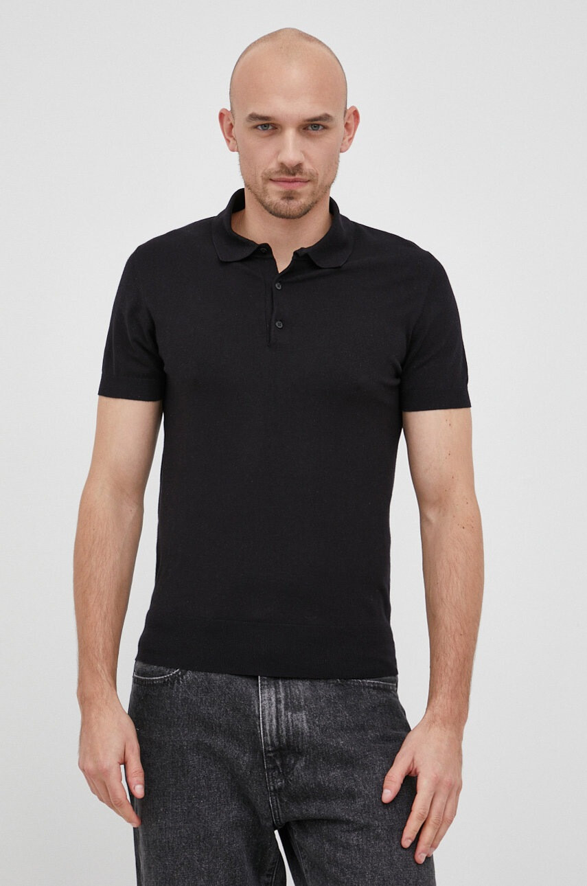 Trussardi Тениска с яка - Pepit.bg
