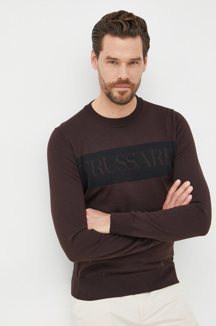 Trussardi Вълнен пуловер - Pepit.bg