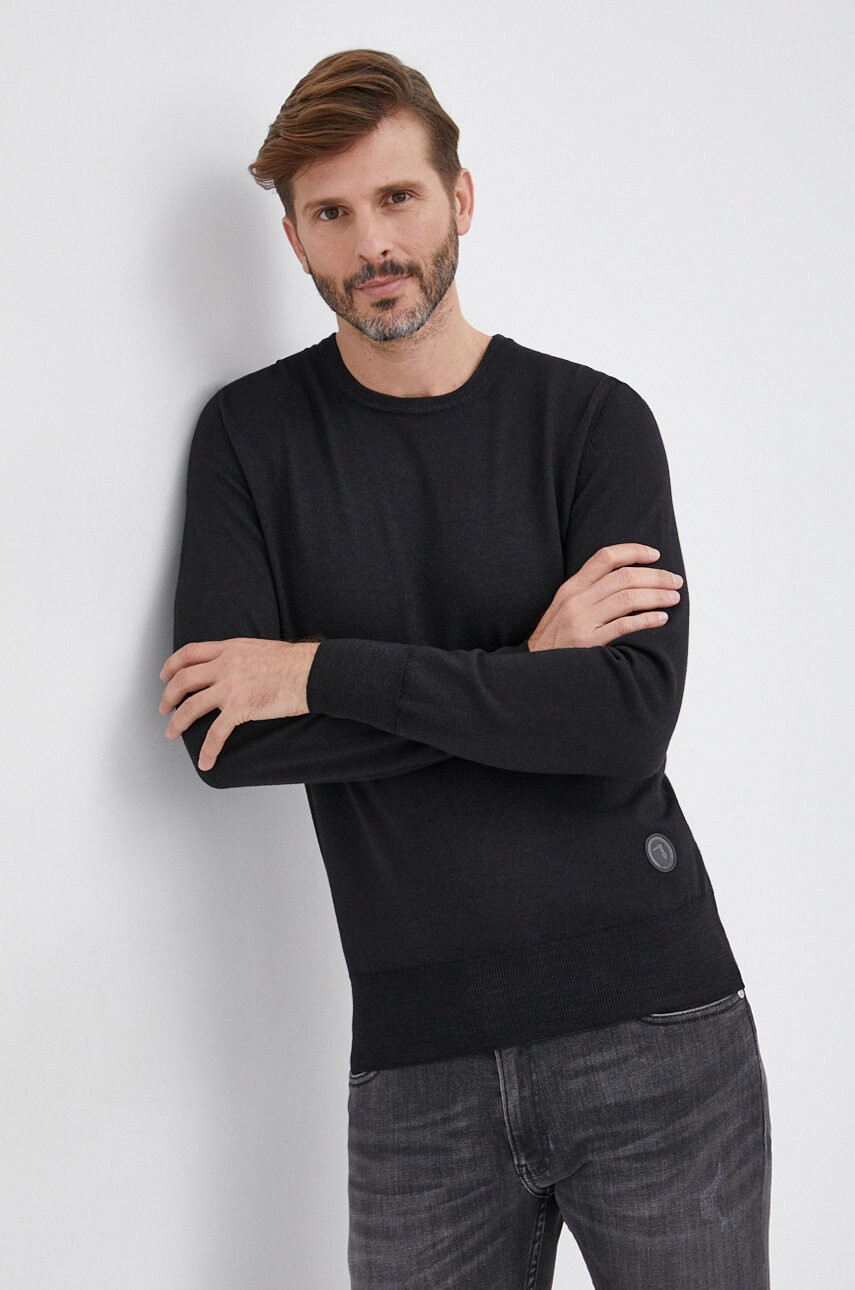 Trussardi Вълнен пуловер - Pepit.bg