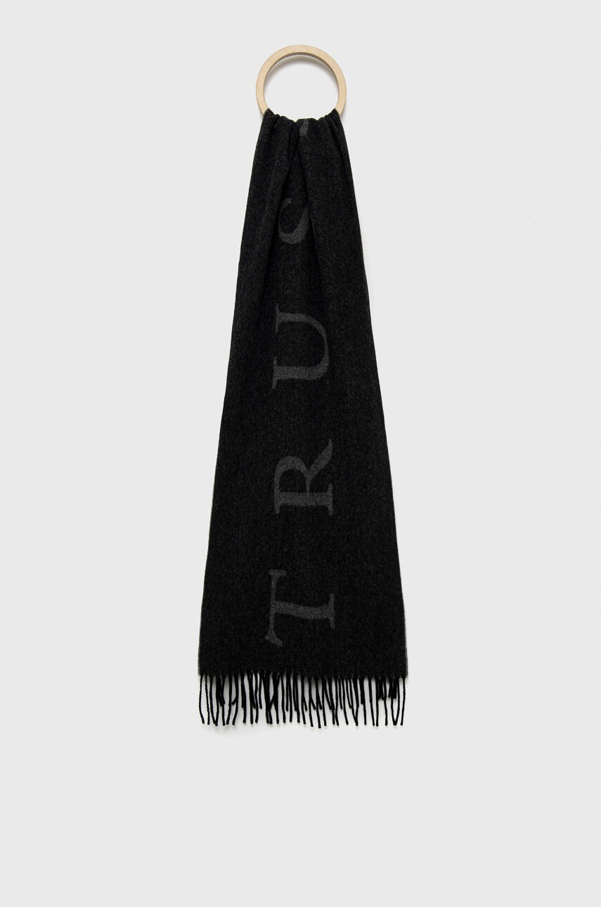 Trussardi Вълнен шал - Pepit.bg