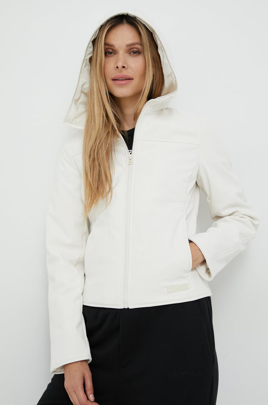 Trussardi Яке в бежово с преходна изолация - Pepit.bg