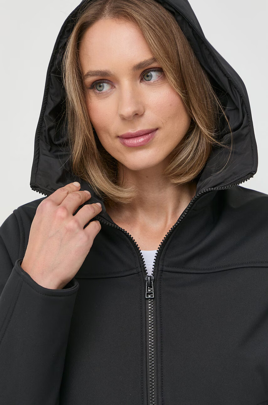 Trussardi Яке в черно с преходна изолация - Pepit.bg