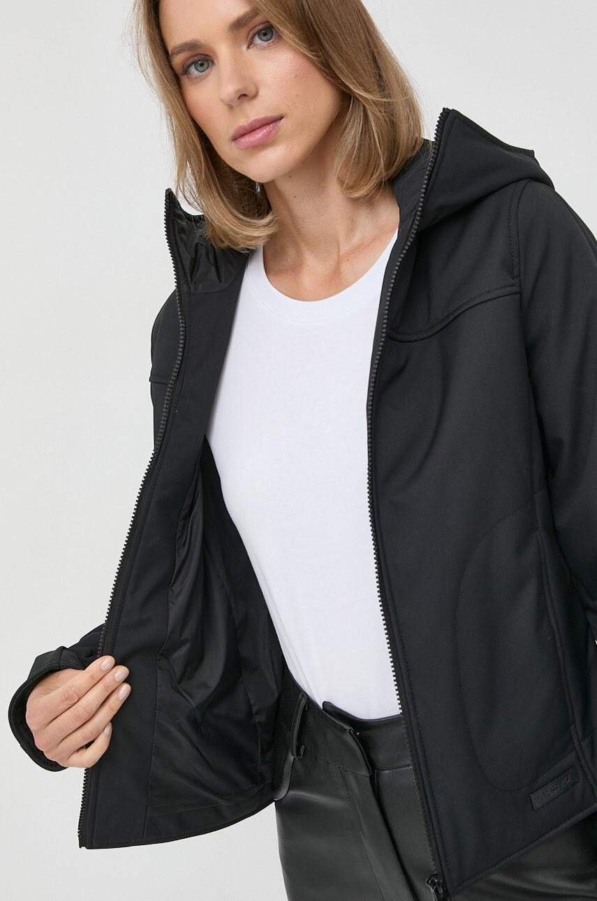 Trussardi Яке в черно с преходна изолация - Pepit.bg