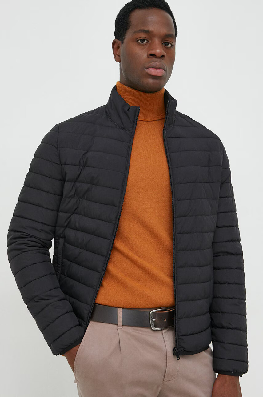 Trussardi Яке в черно с преходна изолация - Pepit.bg
