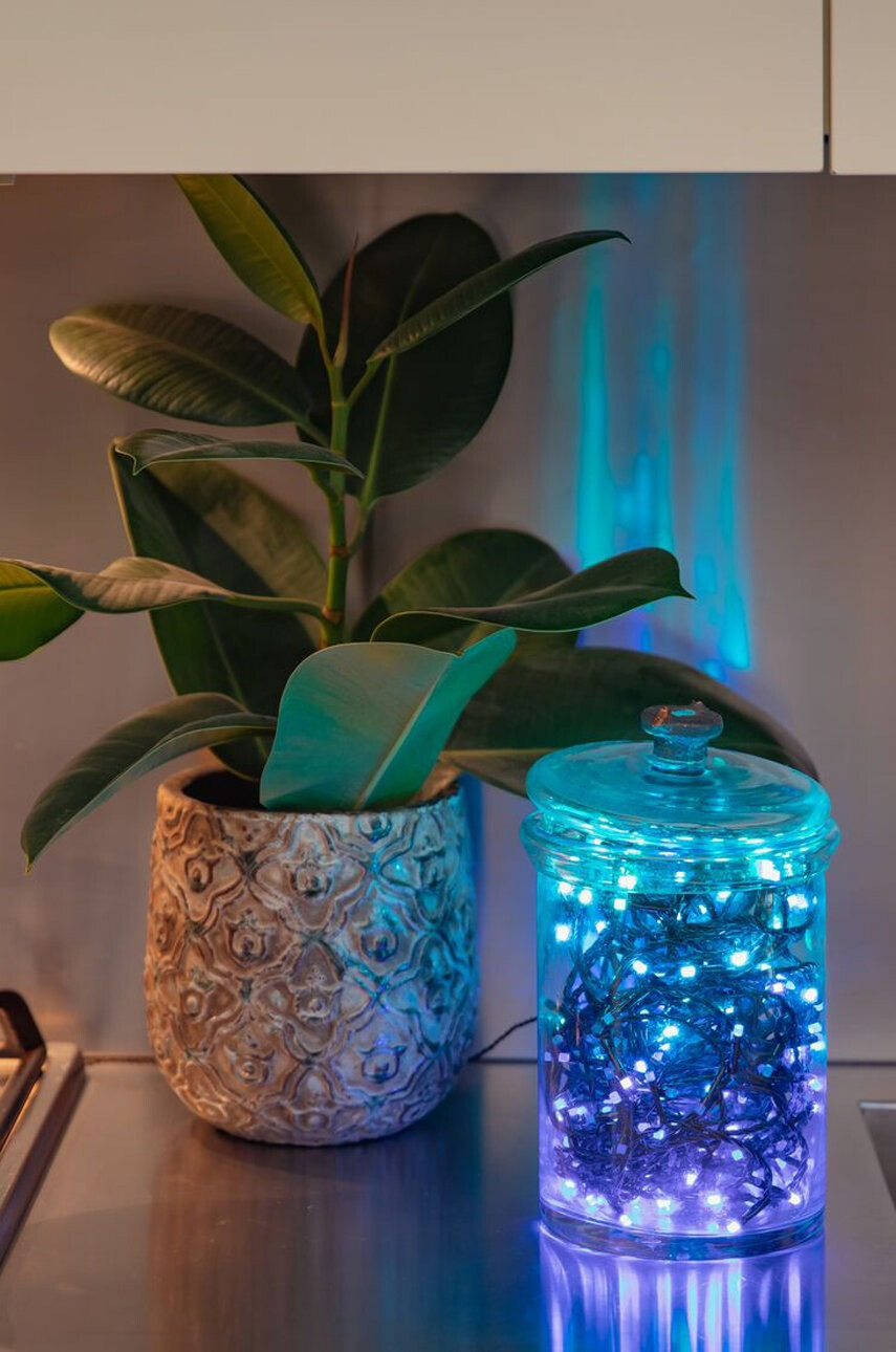 Twinkly Интелигентни лампички за коледна елха 100 LED RGB 8mb - Pepit.bg