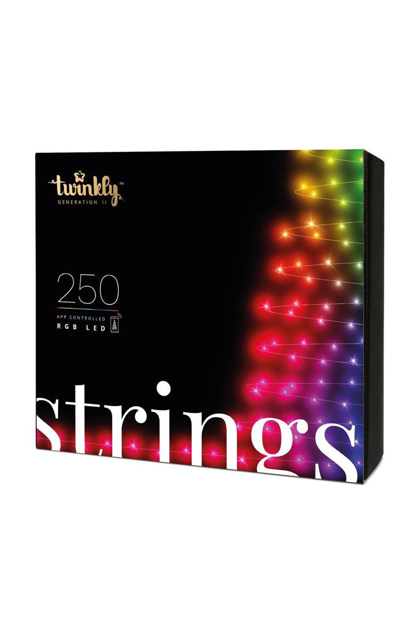 Twinkly Интелигентни лампички за коледна елха 250 LED RGB 20mb - Pepit.bg