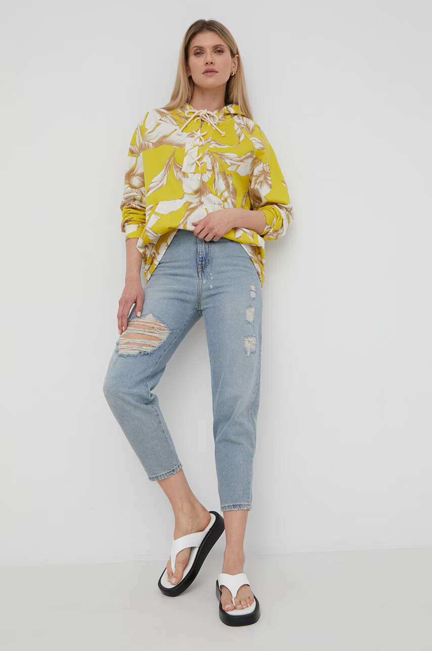 Twinset Дънки в с висока талия - Pepit.bg