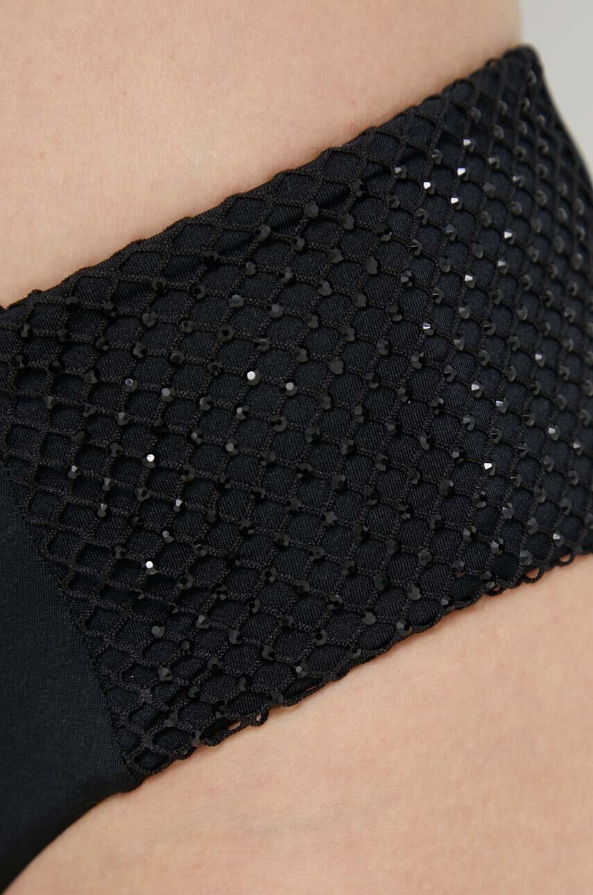 Twinset Долнище на бански в черно - Pepit.bg