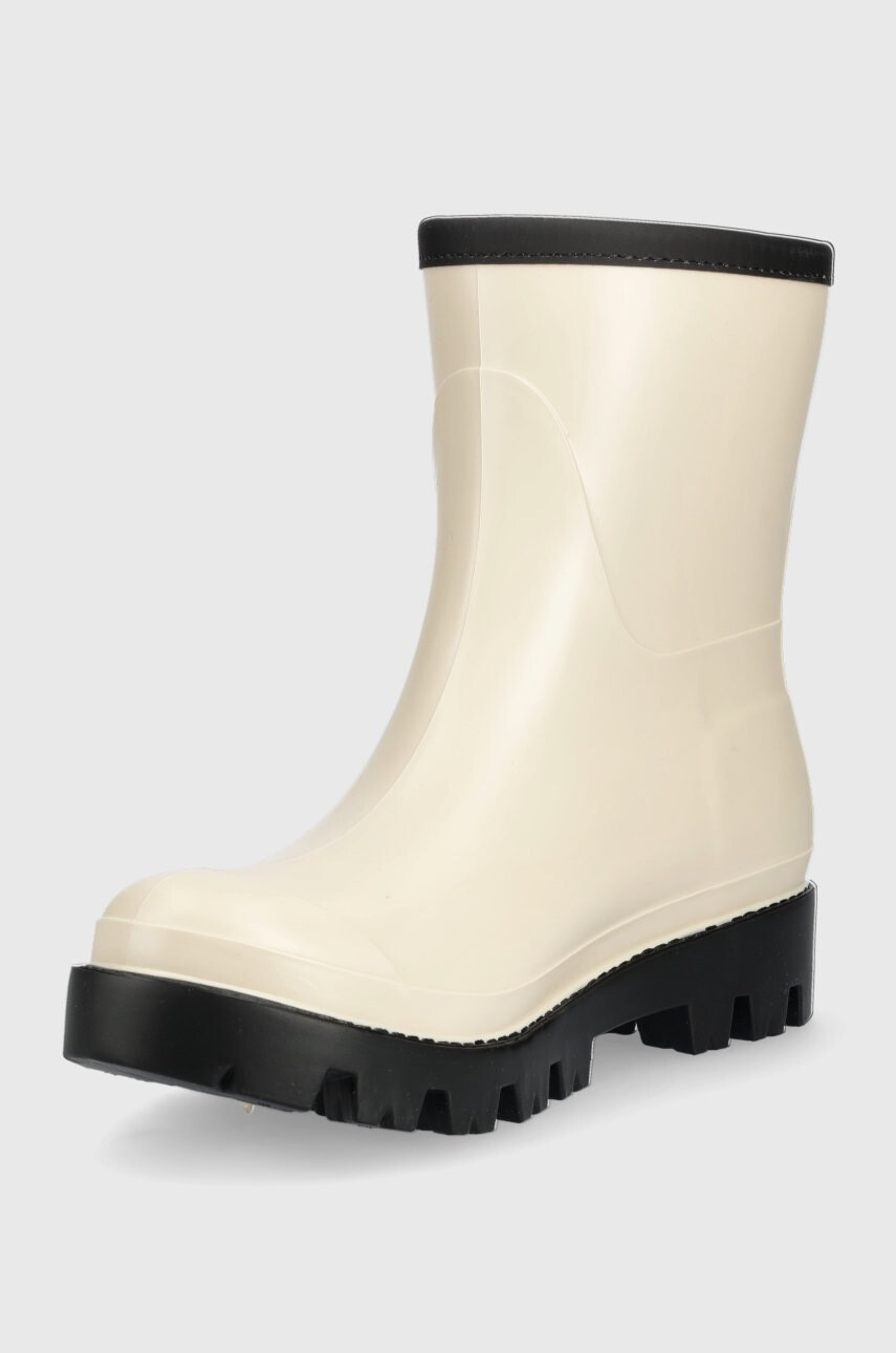 Twinset Гумени ботуши Rain Boot в бежово - Pepit.bg