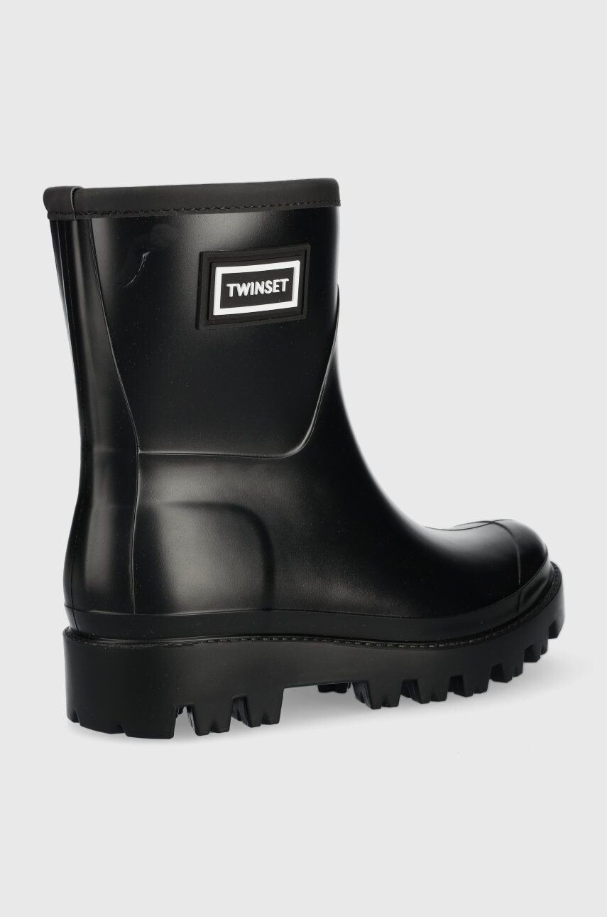 Twinset Гумени ботуши Rain Boot в черно - Pepit.bg