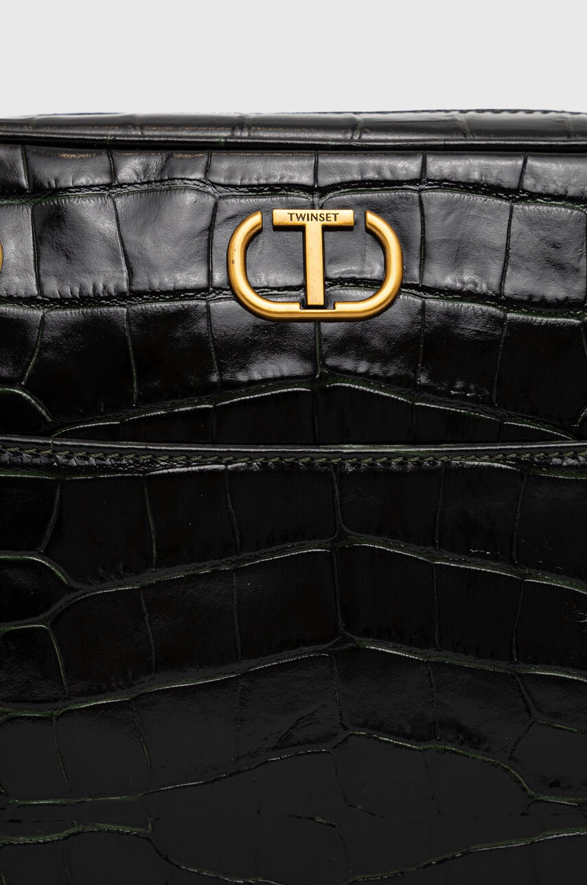 Twinset Кожена чанта - Pepit.bg