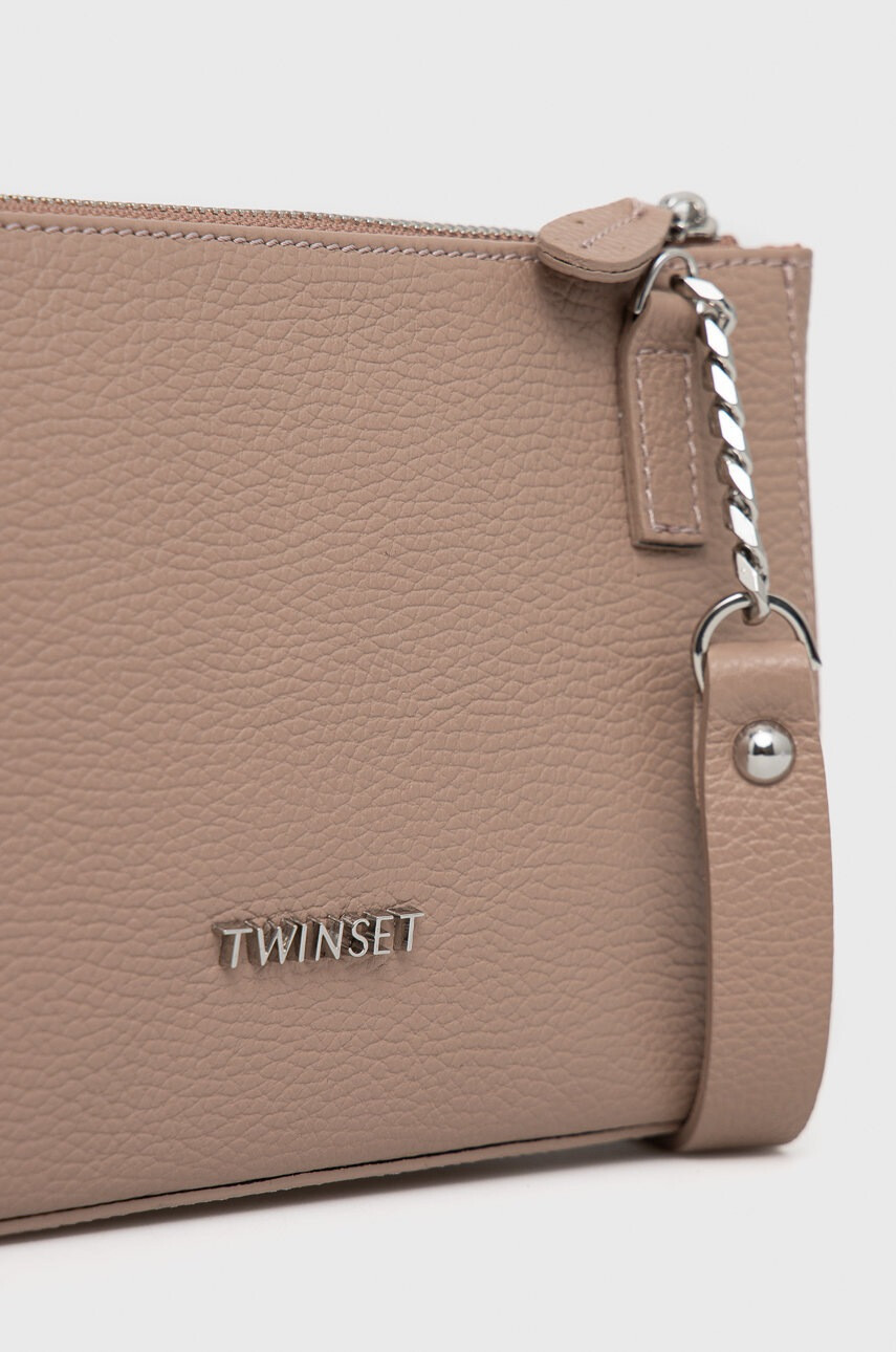 Twinset Кожена чанта - Pepit.bg