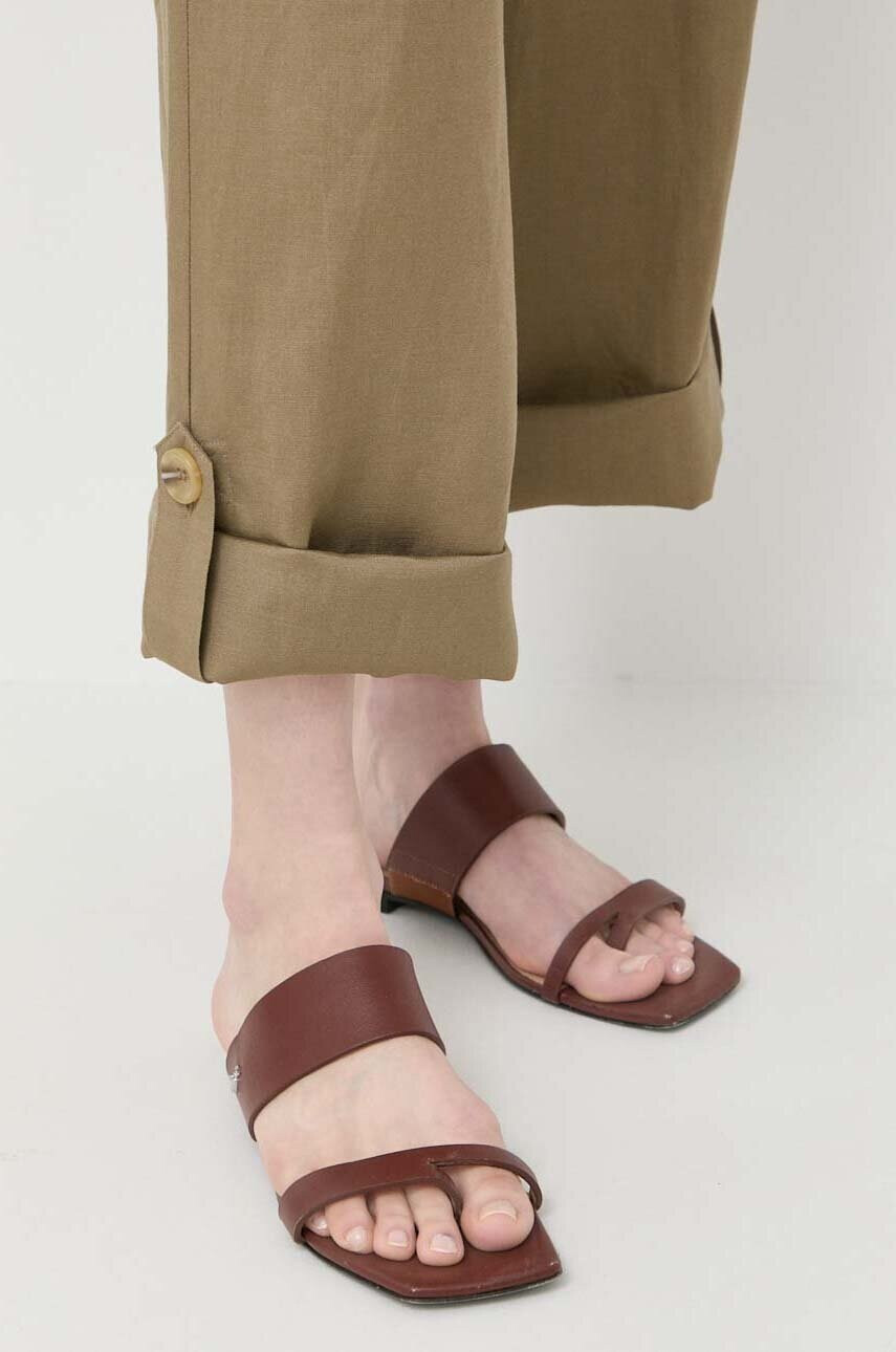 Twinset Ленен панталон - Pepit.bg