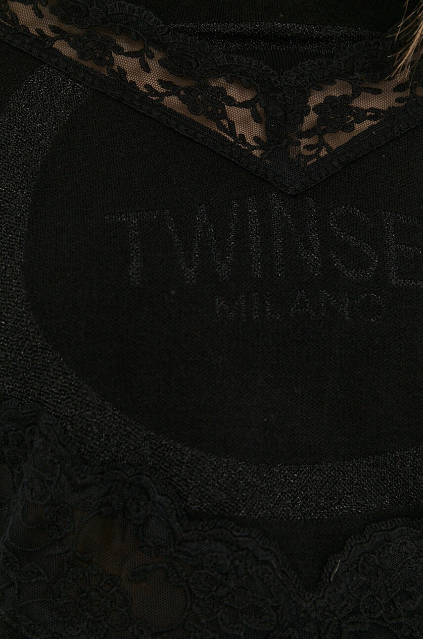 Twinset Пуловер дамски в черно - Pepit.bg
