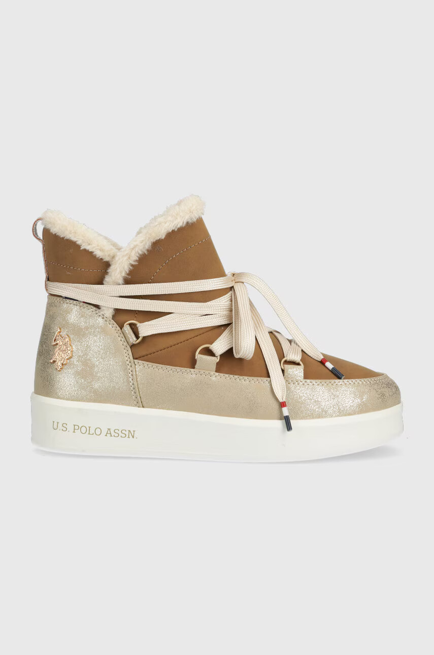 U.S. Polo Assn. Апрески Vegy в бежово - Pepit.bg