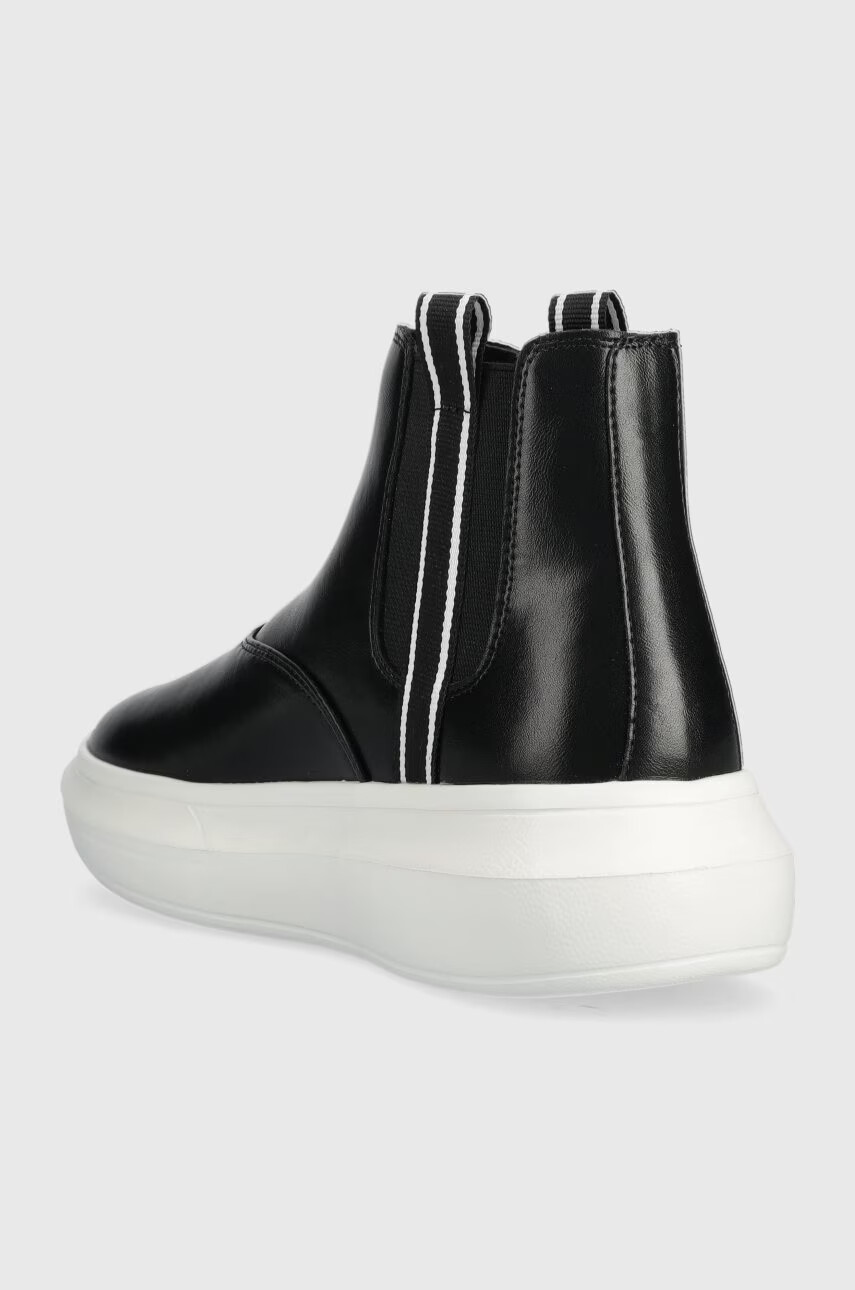 U.S. Polo Assn. Боти челси Helis в черно с платформа - Pepit.bg