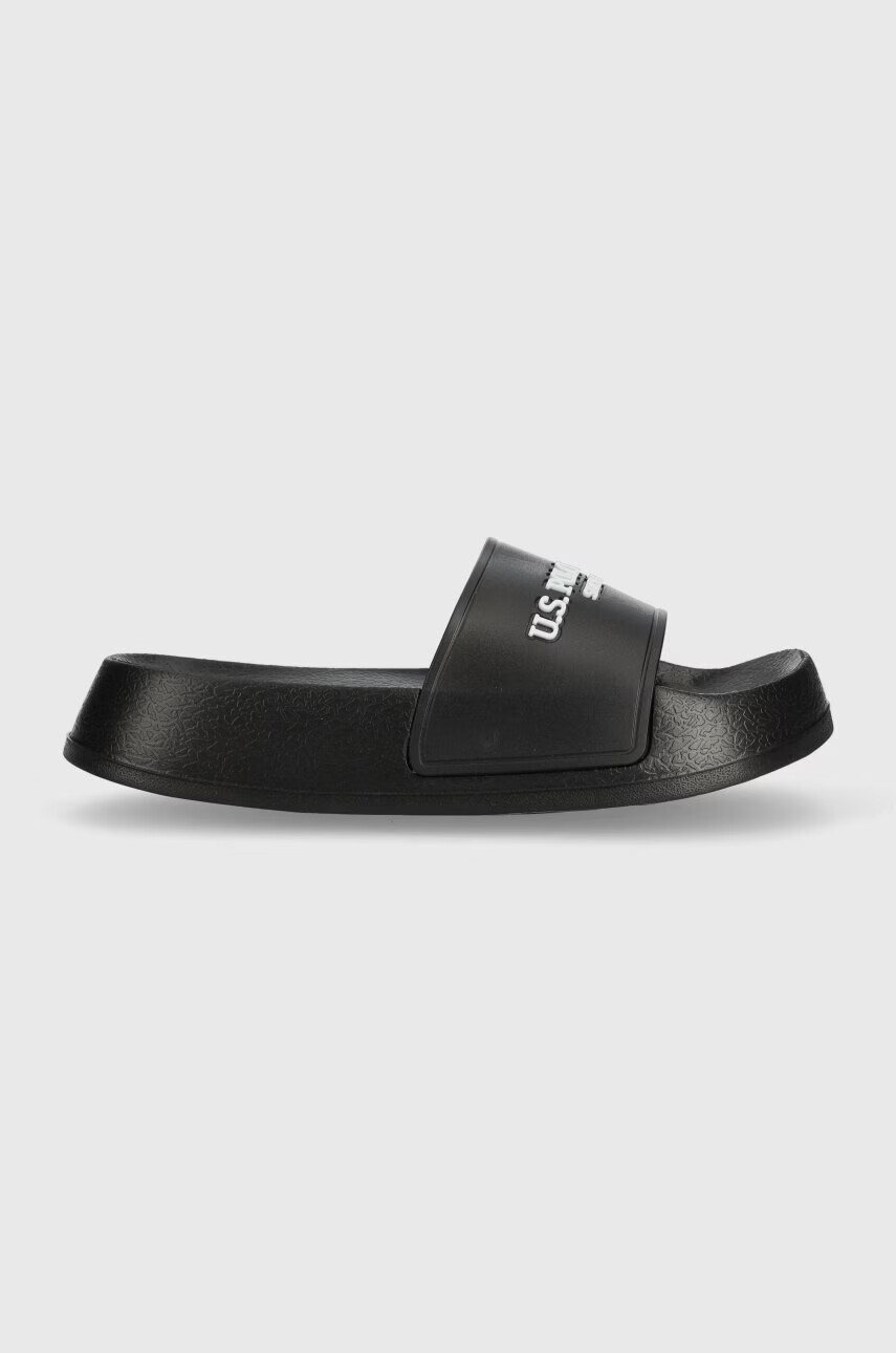 U.S. Polo Assn. Чехли AMAMI в черно с платформа AMAMI001D - Pepit.bg