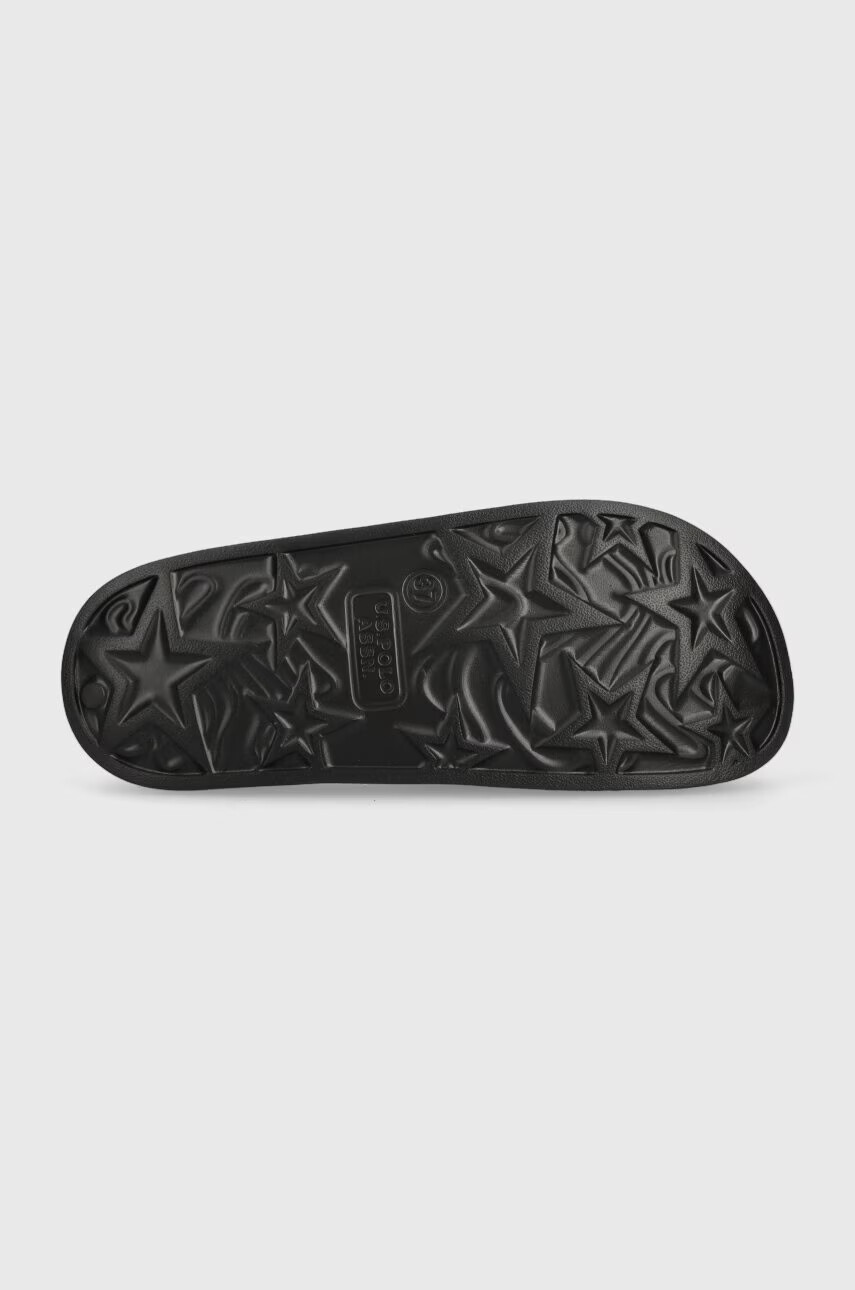 U.S. Polo Assn. Чехли AMAMI в черно с платформа AMAMI001D - Pepit.bg