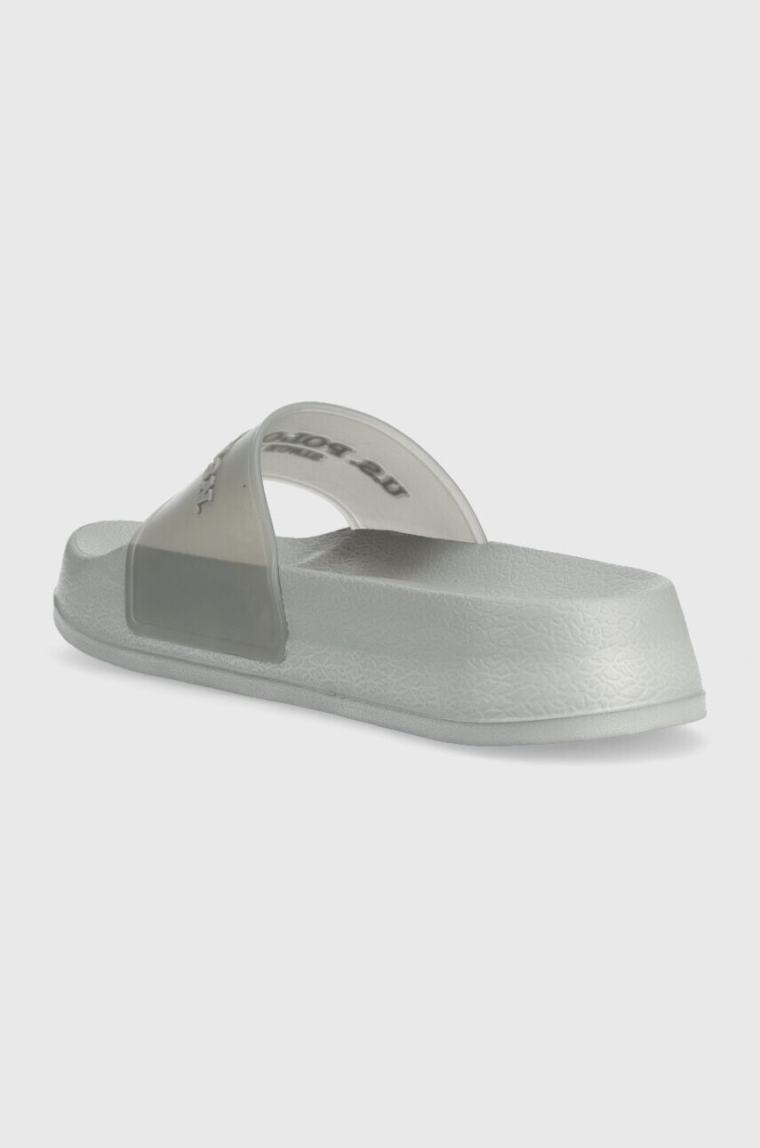 U.S. Polo Assn. Чехли AMAMI в сиво с платформа AMAMI001D - Pepit.bg