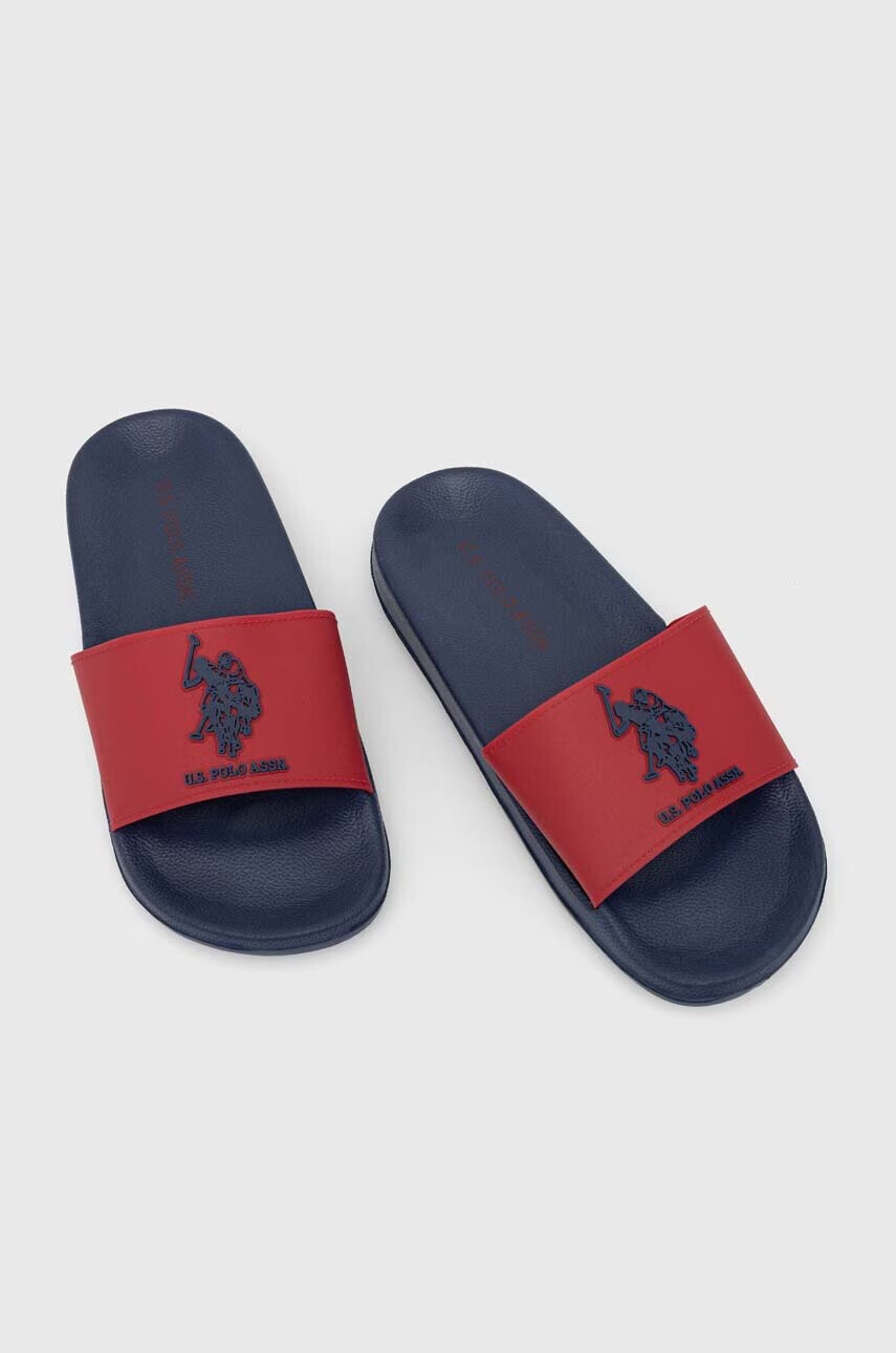 U.S. Polo Assn. Чехли GAVIO в червено GAVIO003M - Pepit.bg