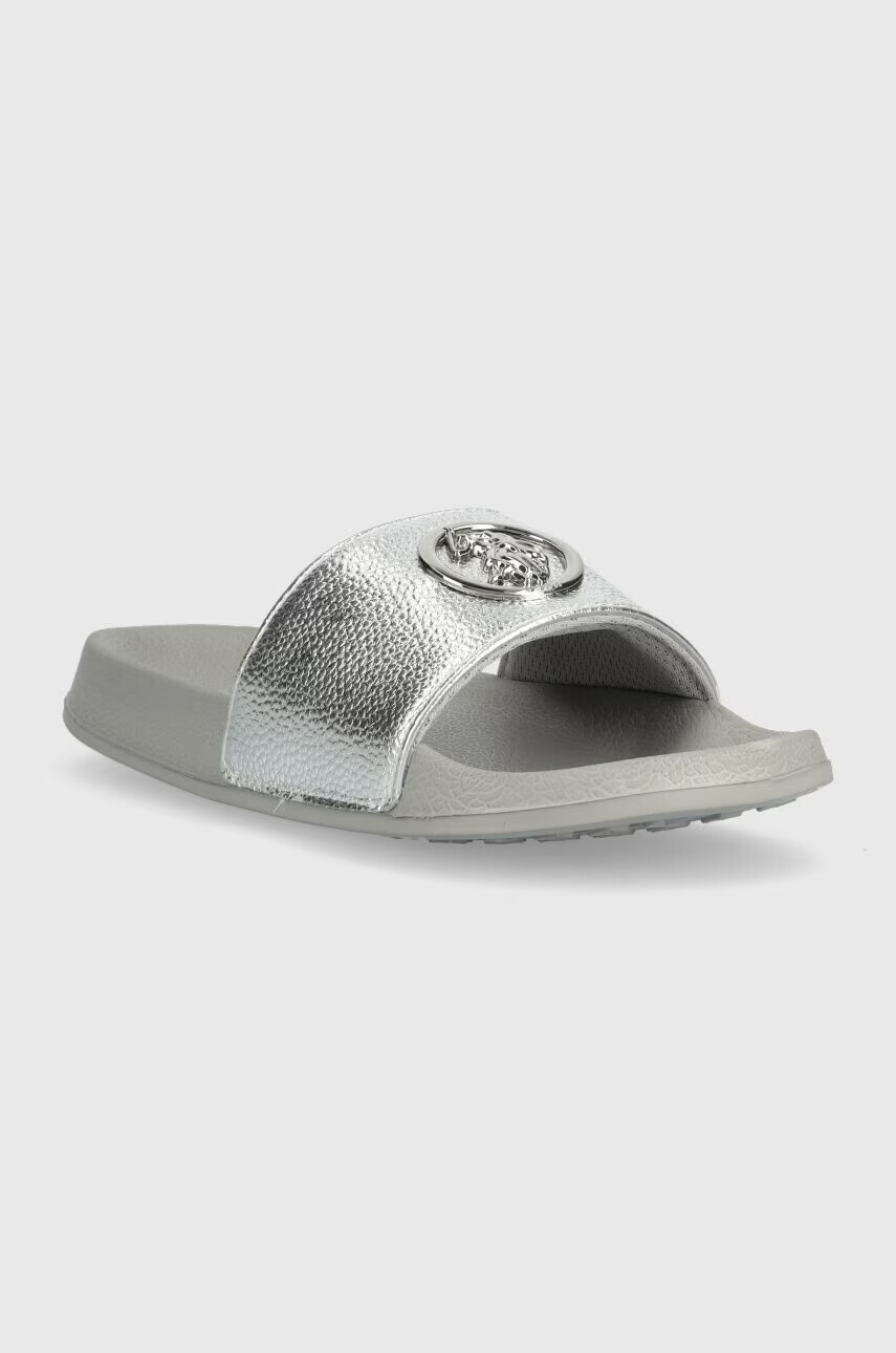 U.S. Polo Assn. Чехли IVY в сребристо IVY001D - Pepit.bg