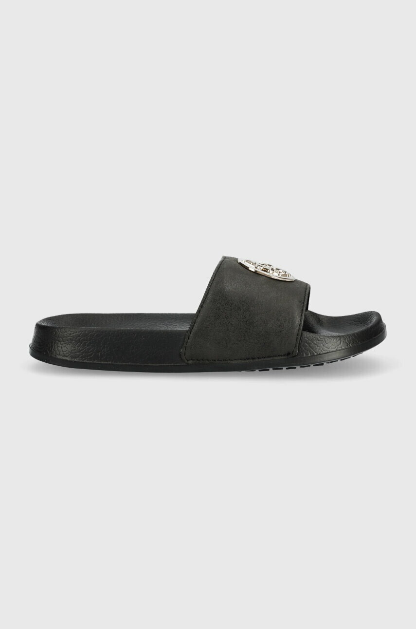 U.S. Polo Assn. Чехли IVY в черно - Pepit.bg